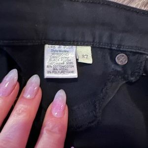 Rag and Bone Skinny Jeans Size 27 Black